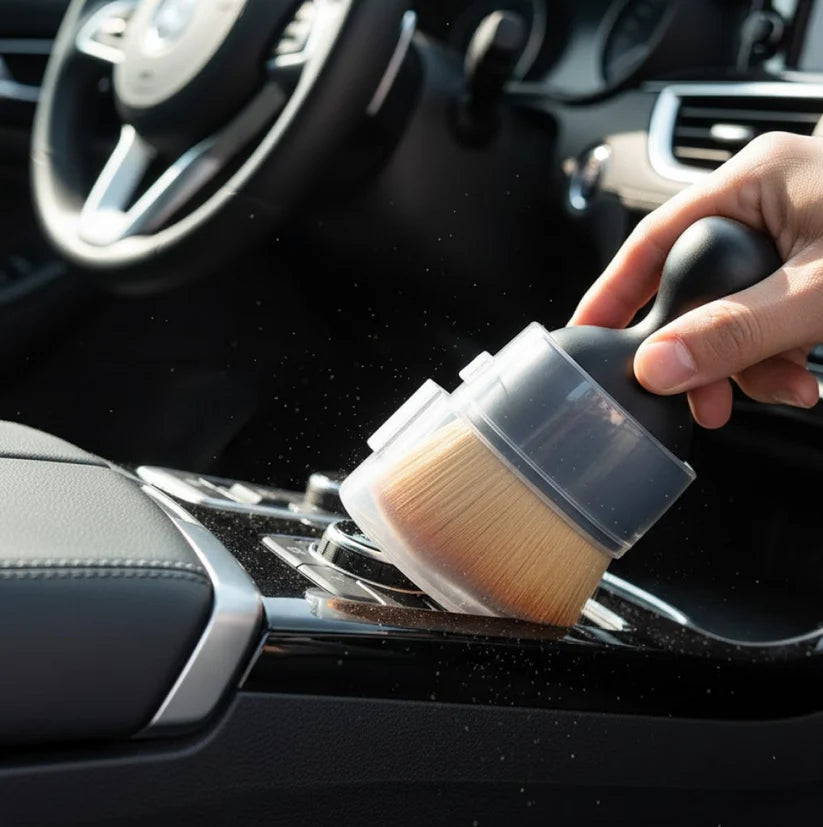 Mini soft car interior cleaning brush – dust removal tool (1 pc)