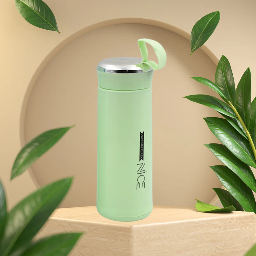 Water bottle 400 ml leak proof glass bottle for daily water 1 pc