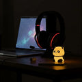 Cute mini panda night light lamp