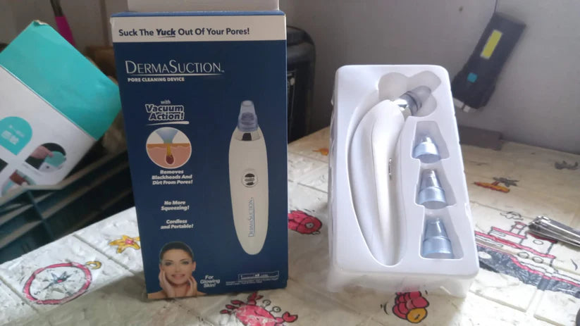 4-in-1 blackhead extractor – vacuum suction acne remover & pore cleaner